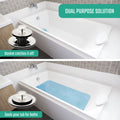 Drain Buddy Tub Ultra Flo 2-in-1 Tub Stopper and Hair Catcher