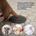 Silicone Bathtub Stopper and Kitchen Sink Strainer - 2 Pack.