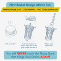 New Drain Buddy Basket Design.