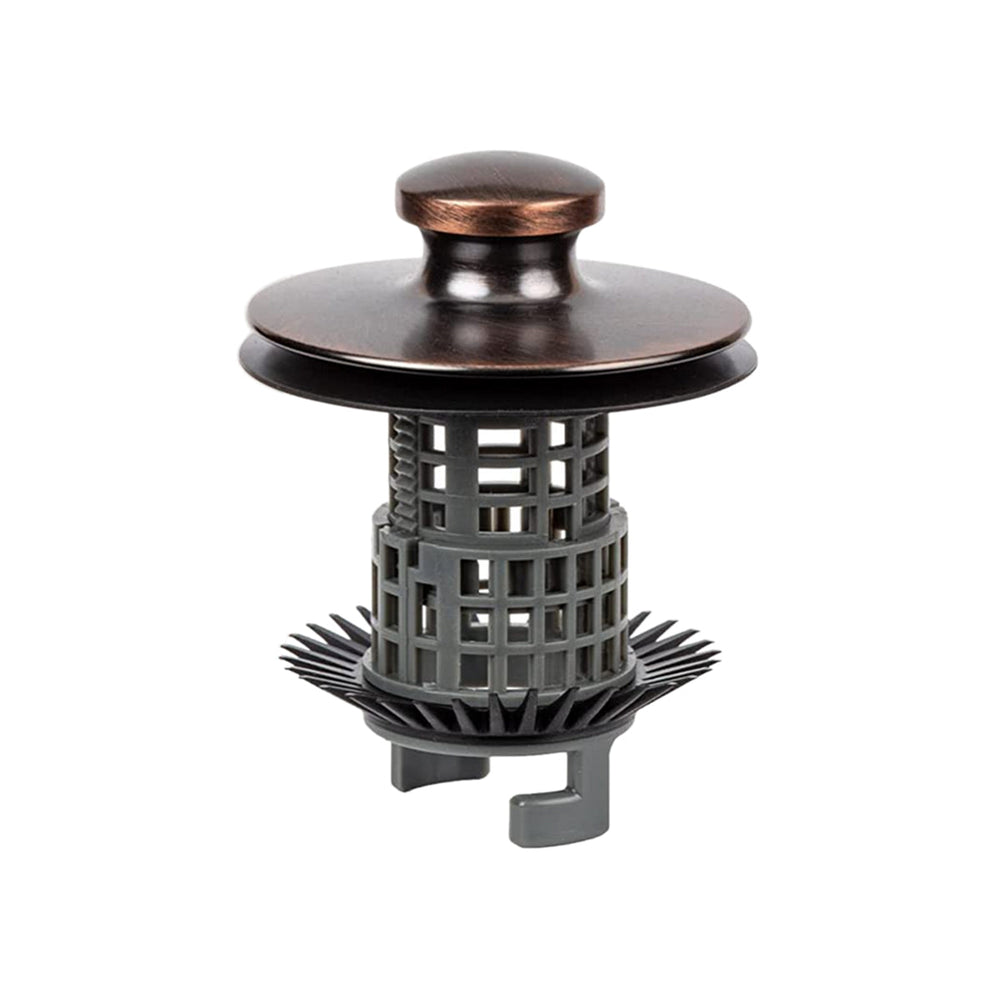Drain Buddy Tub Ultra Flo 2-in-1 Tub Stopper and Hair Catcher