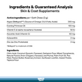 Ingredients for skin and coat supplements.