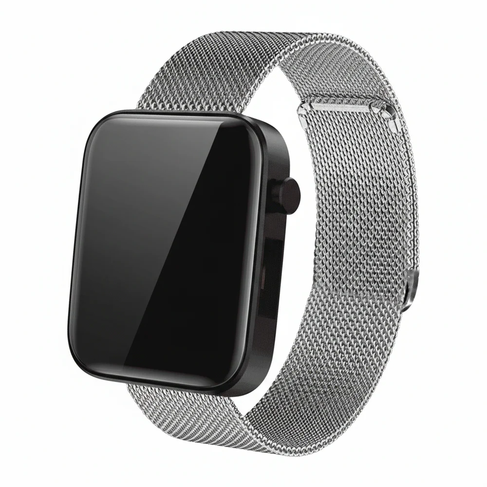 Silver Stainless Steel Band